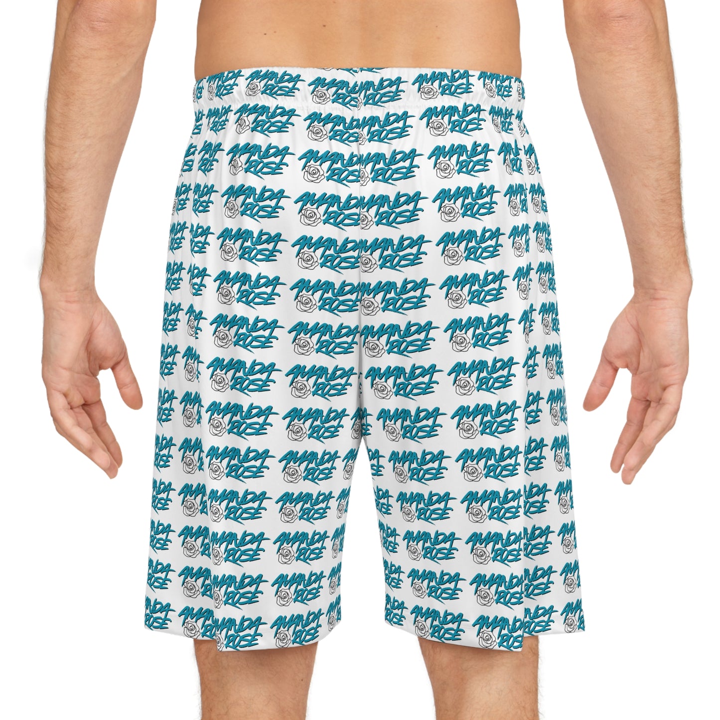 Amanda Rose Mens Basketball Shorts