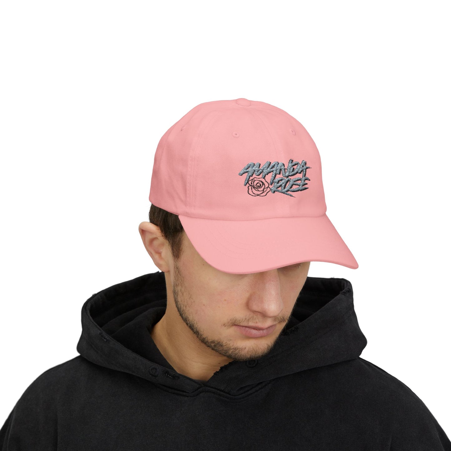 Amanda Rose Blue Stylish Classic Dad Cap