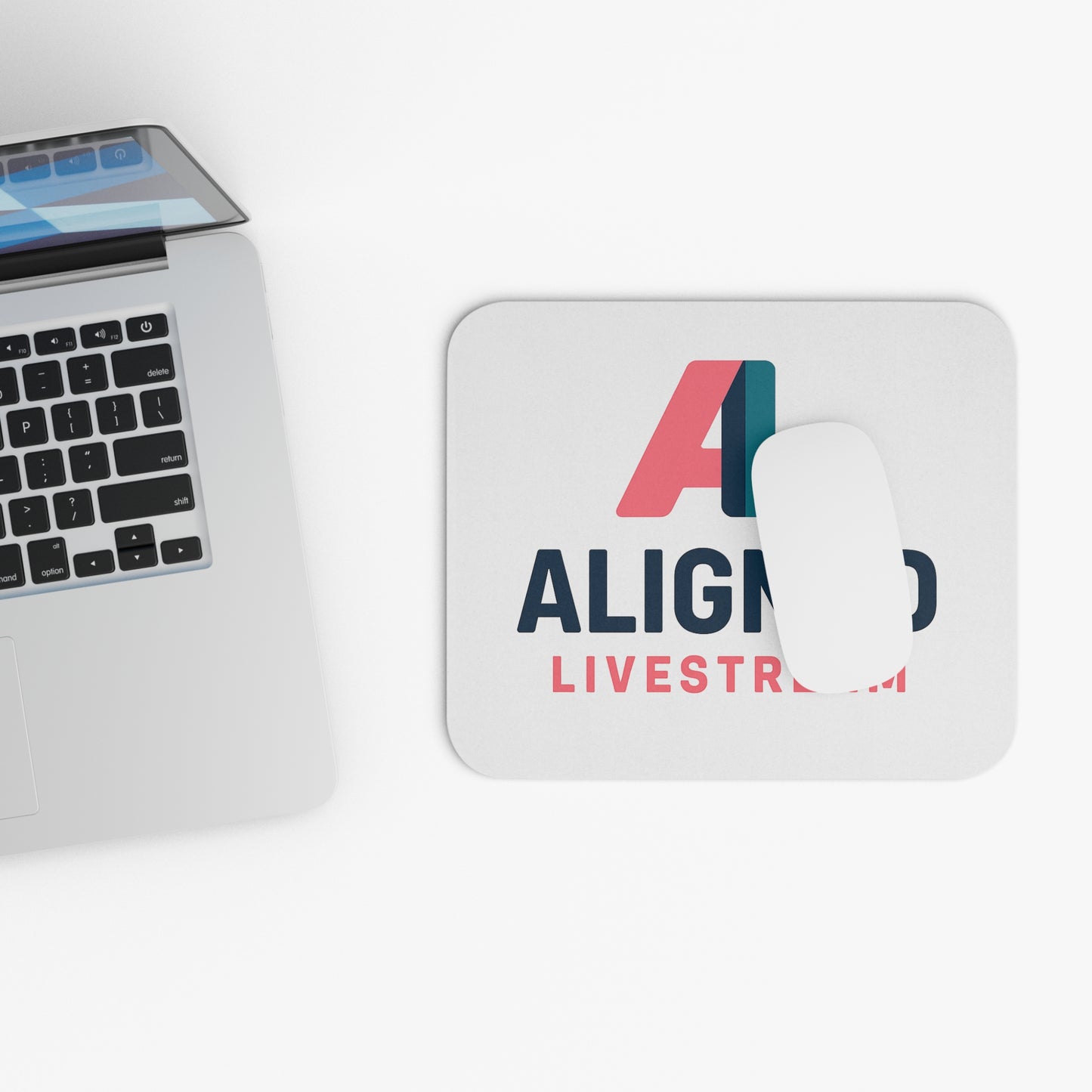 Aligned Livestream Mouse Pad