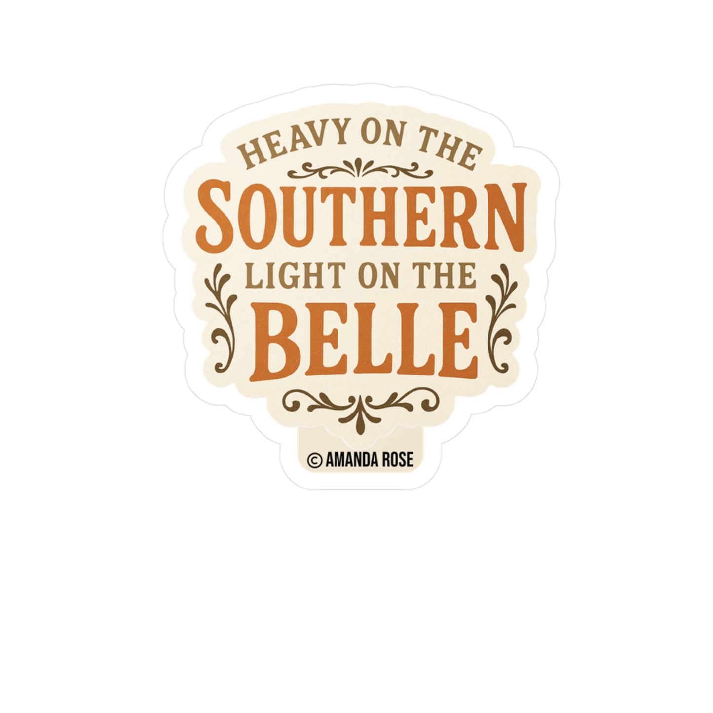 Southern Belle Sticker