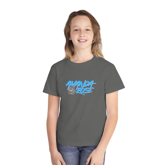 Amanda Rose Blue Youth Graphic Tee