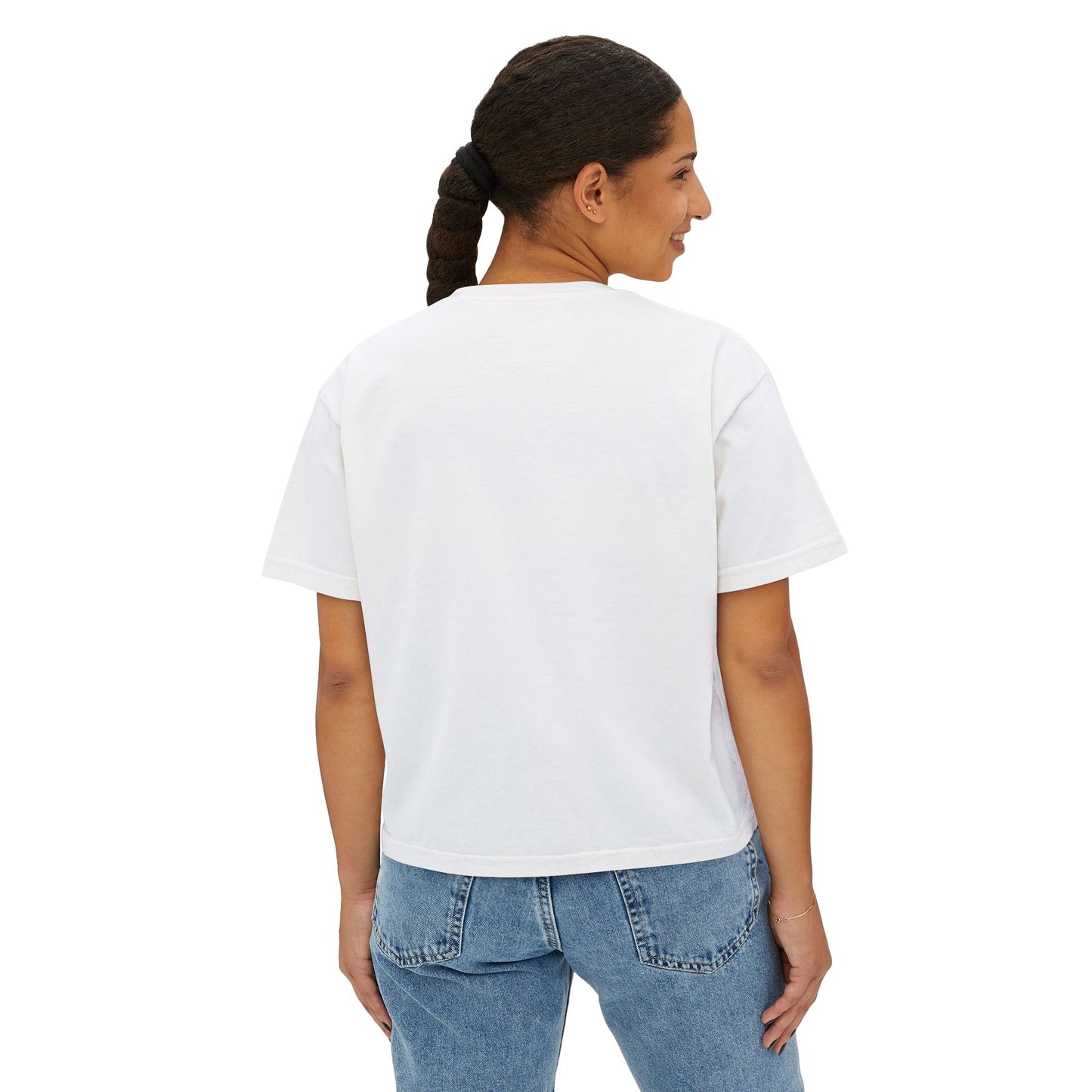 Amanda Rose Women's Boxy Crop Tee