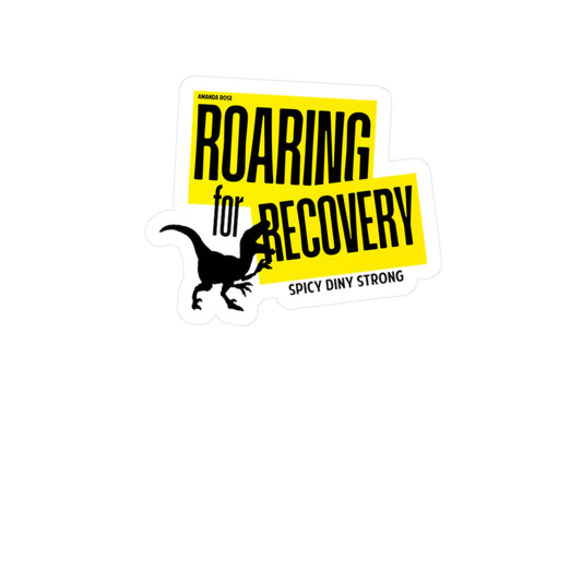 Roaring for Recovery Vinyl Decals