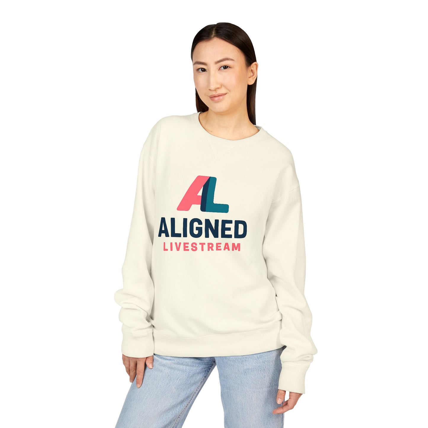 Aligned Livestream Unisex Crewneck Sweatshirt