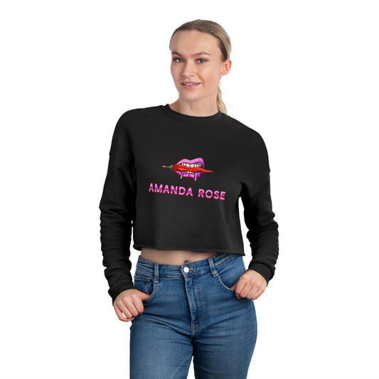 Amanda Rose Women's Cropped Sweatshirt