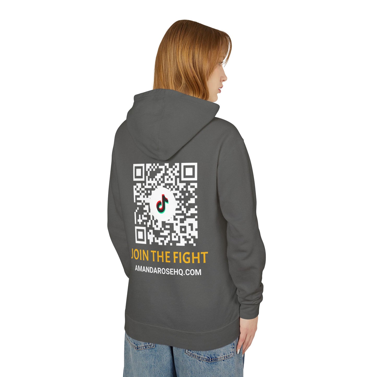 Addiction Means Extinction QR Graphic Hoodie