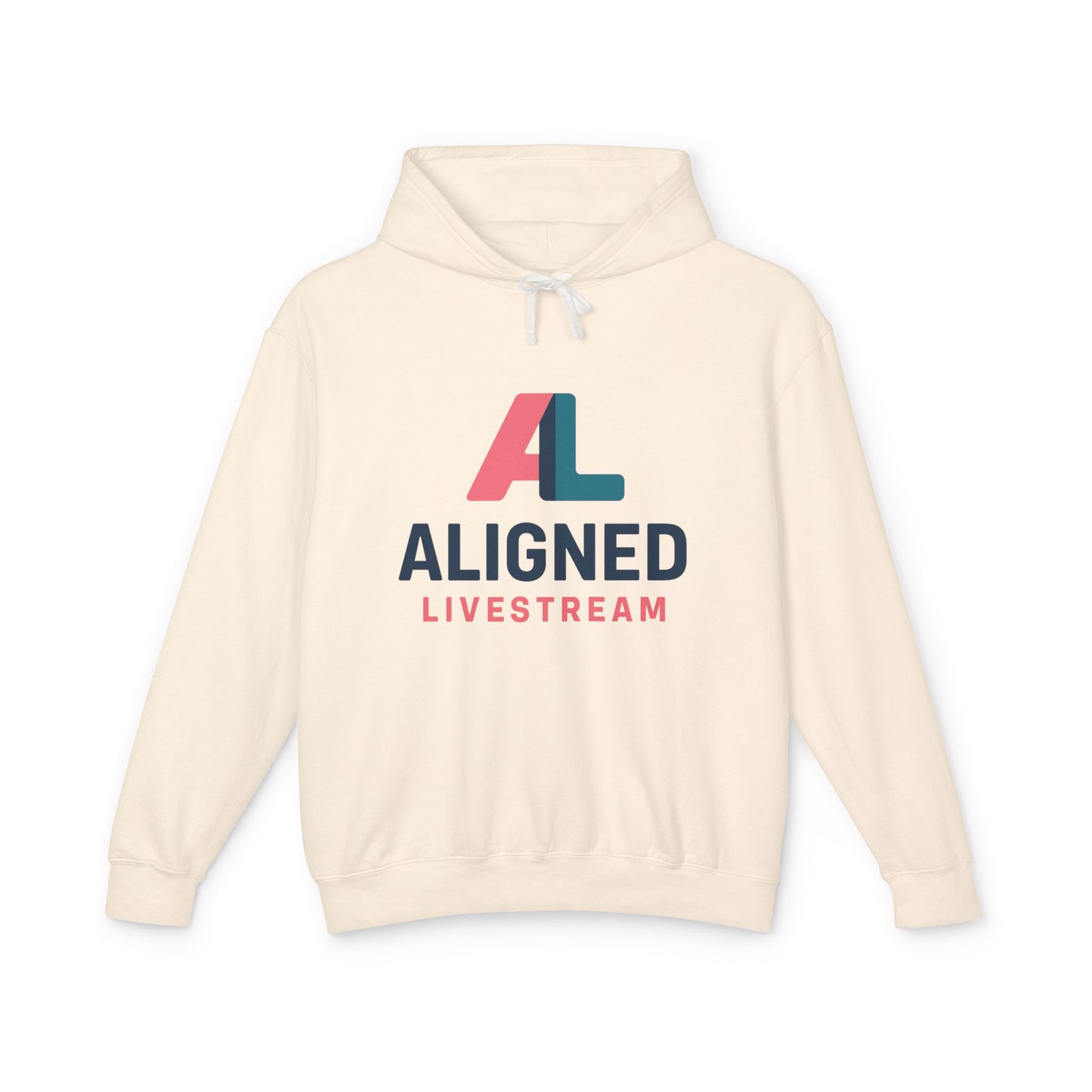 Aligned Livestream Lightweight Hoodie Unisex