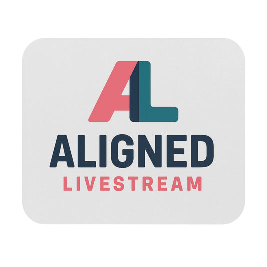 Aligned Livestream Mouse Pad