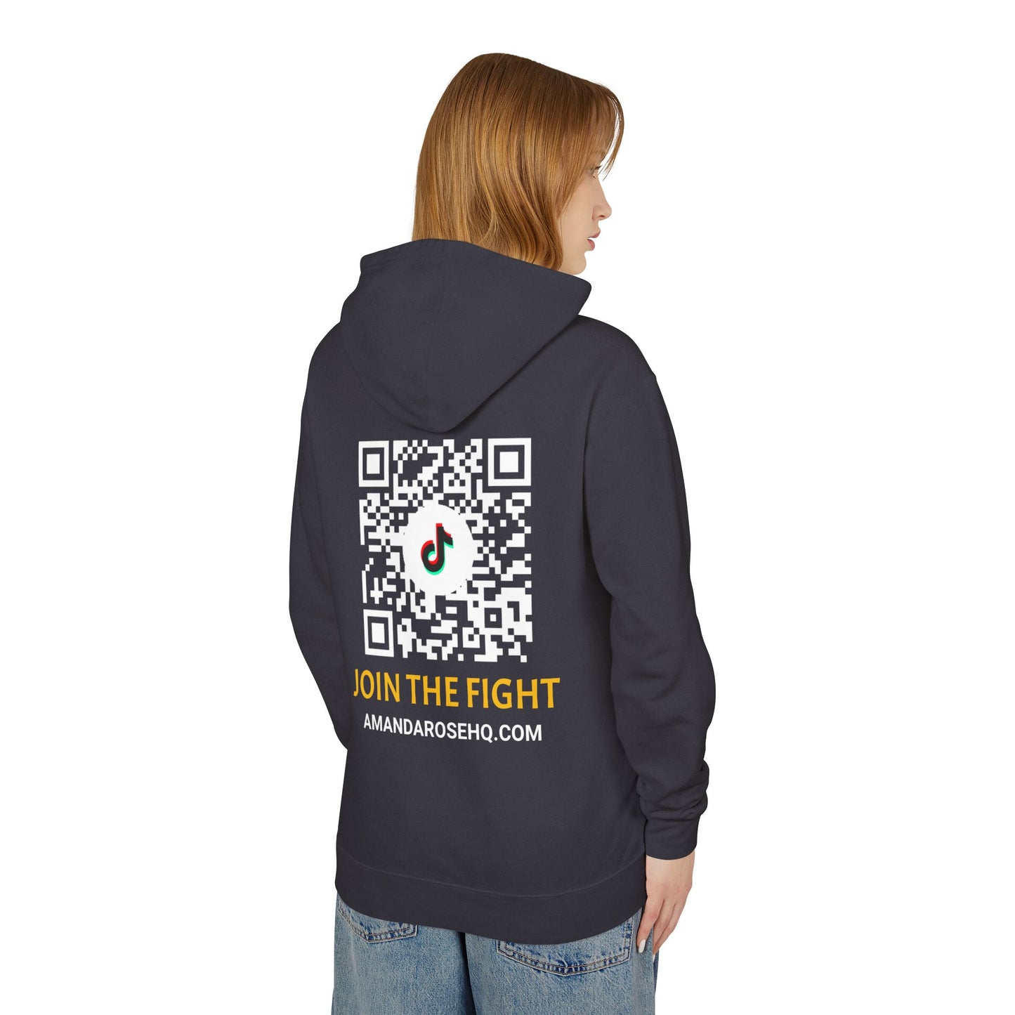 Addiction Means Extinction QR Graphic Hoodie