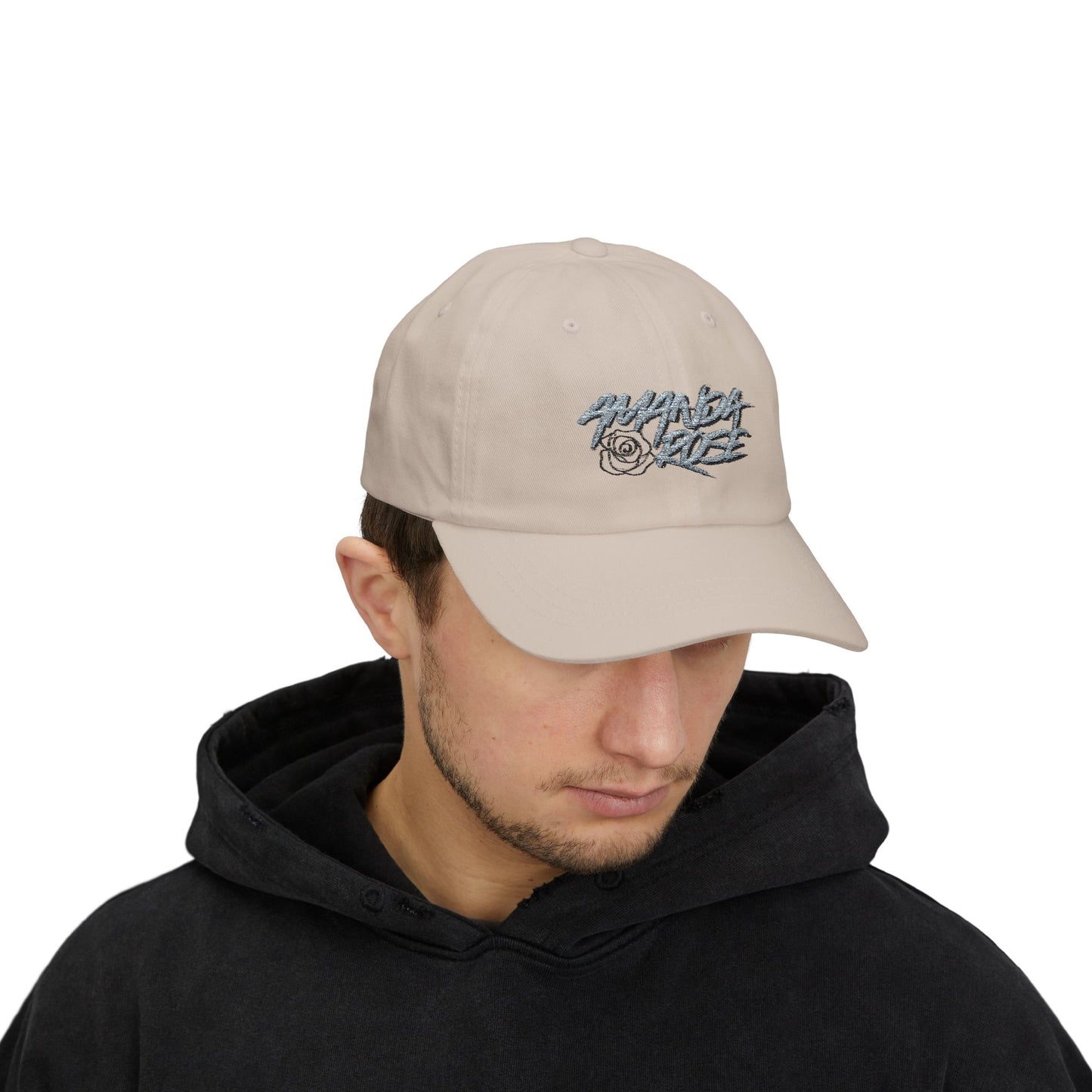 Amanda Rose Blue Stylish Classic Dad Cap