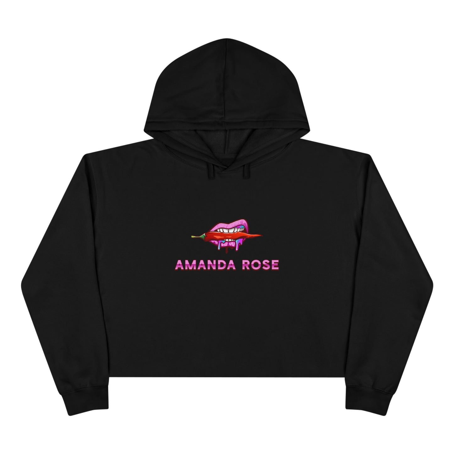 Amanda Rose Women's Crop Hoodie