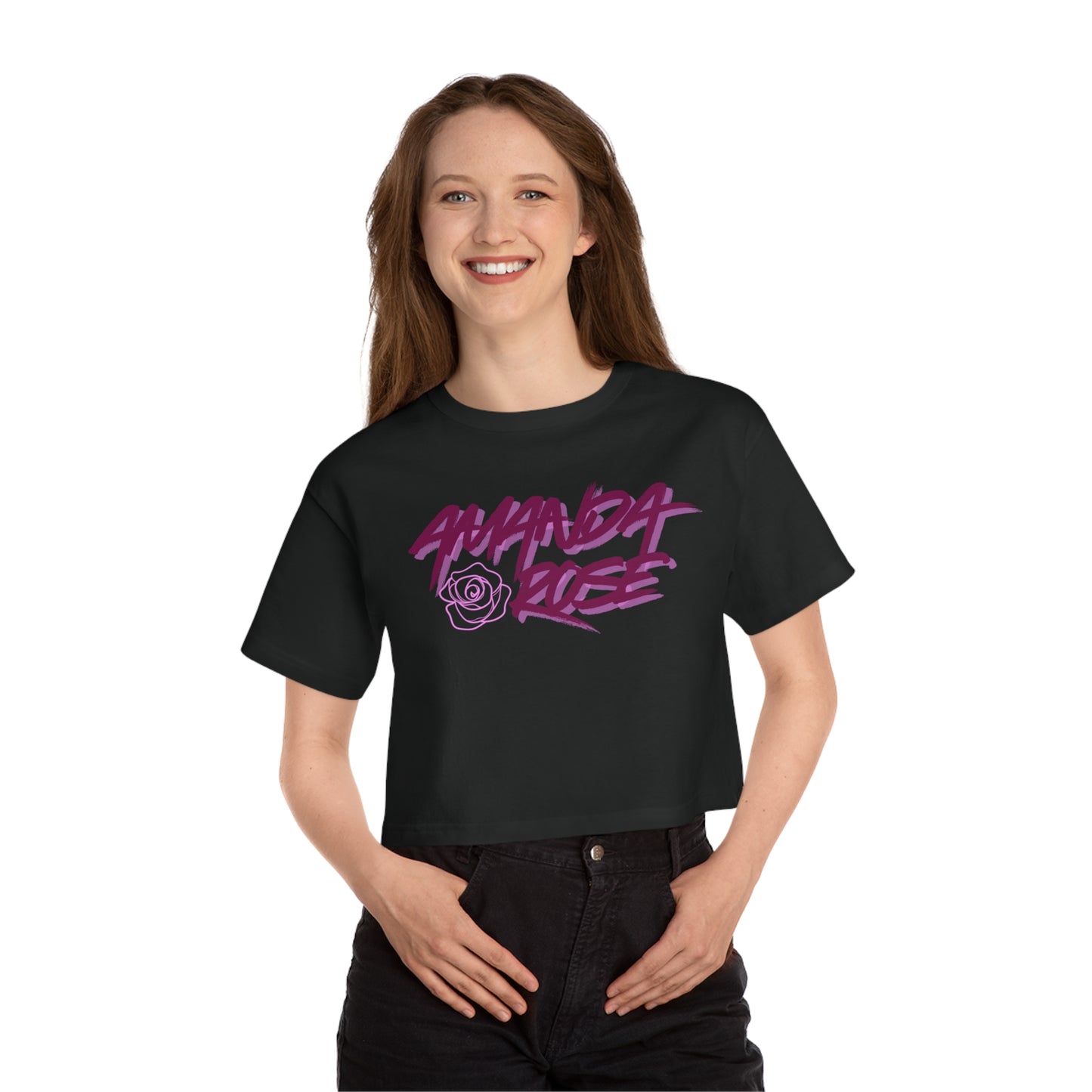 Amanda Rose Cropped T-Shirt