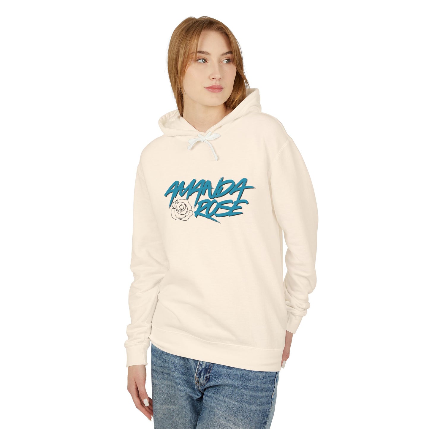 Amanda Rose Unisex Lightweight Hooded Sweatshirt
