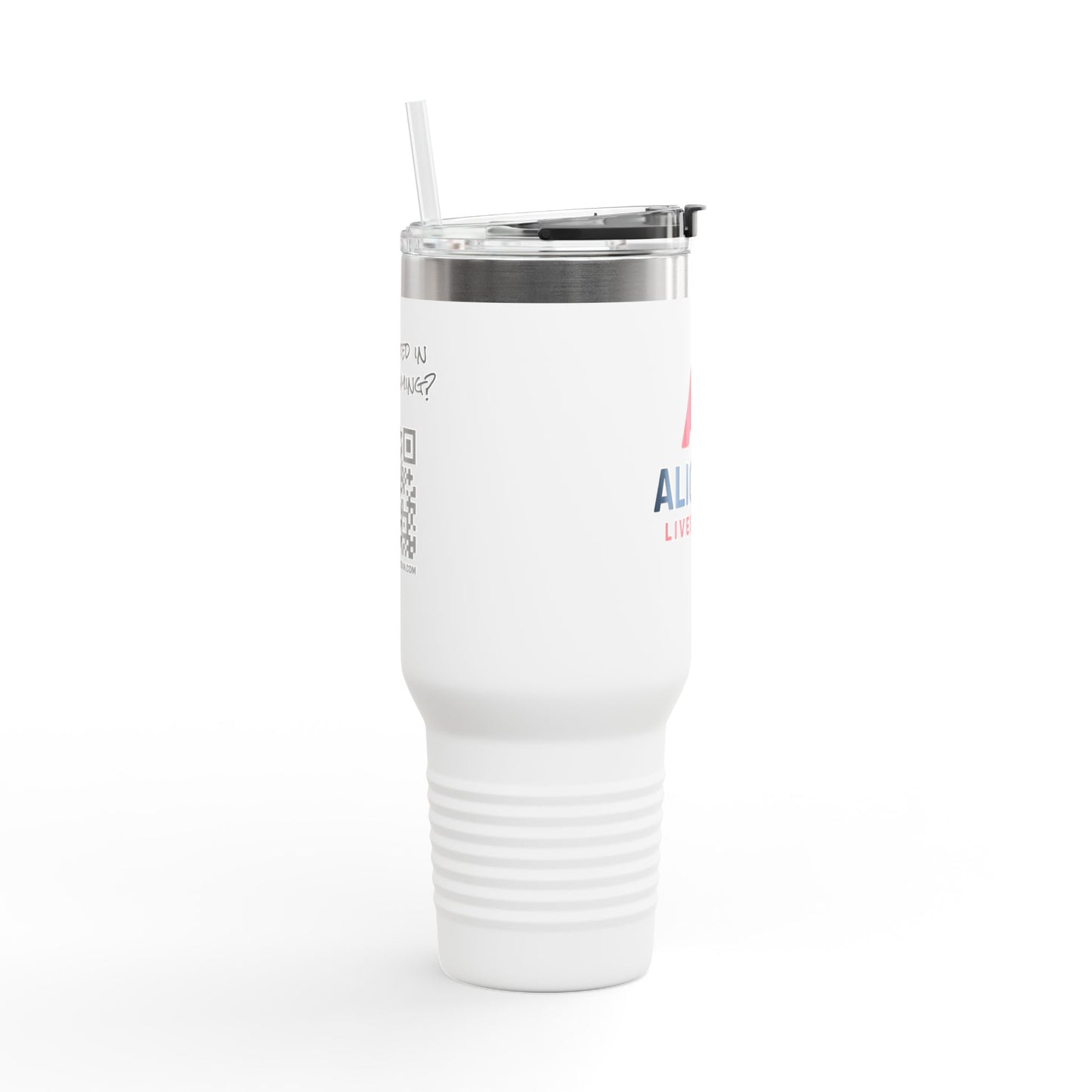Aligned Livestream Travel Mug,  40oz
