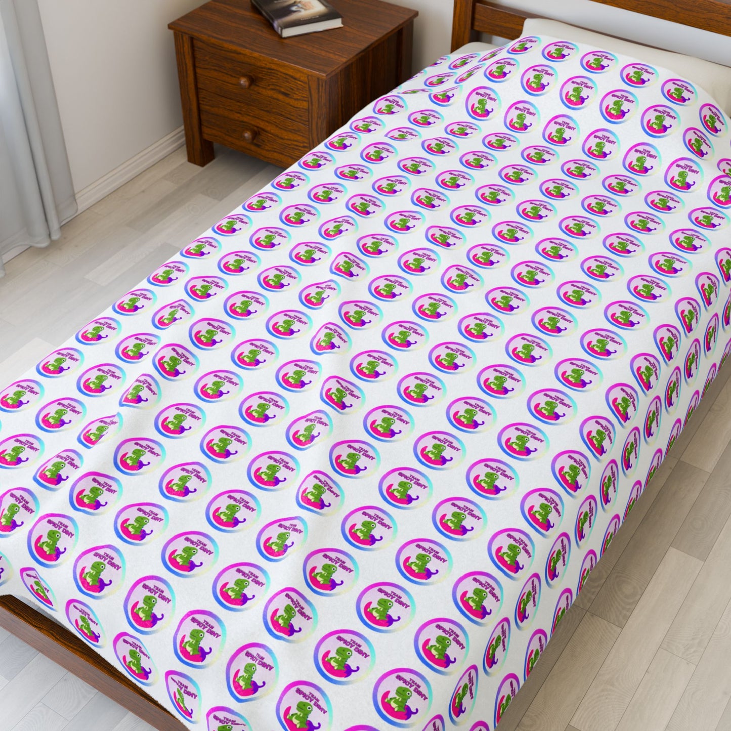 Spicy Diny Plush Blanket