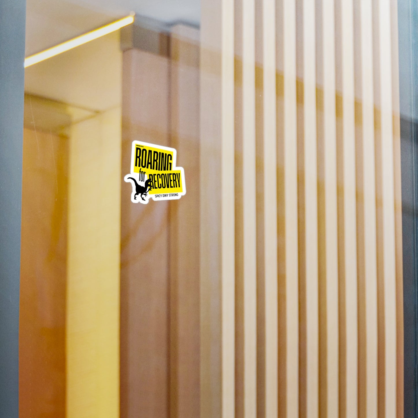 Roaring for Recovery Vinyl Decals