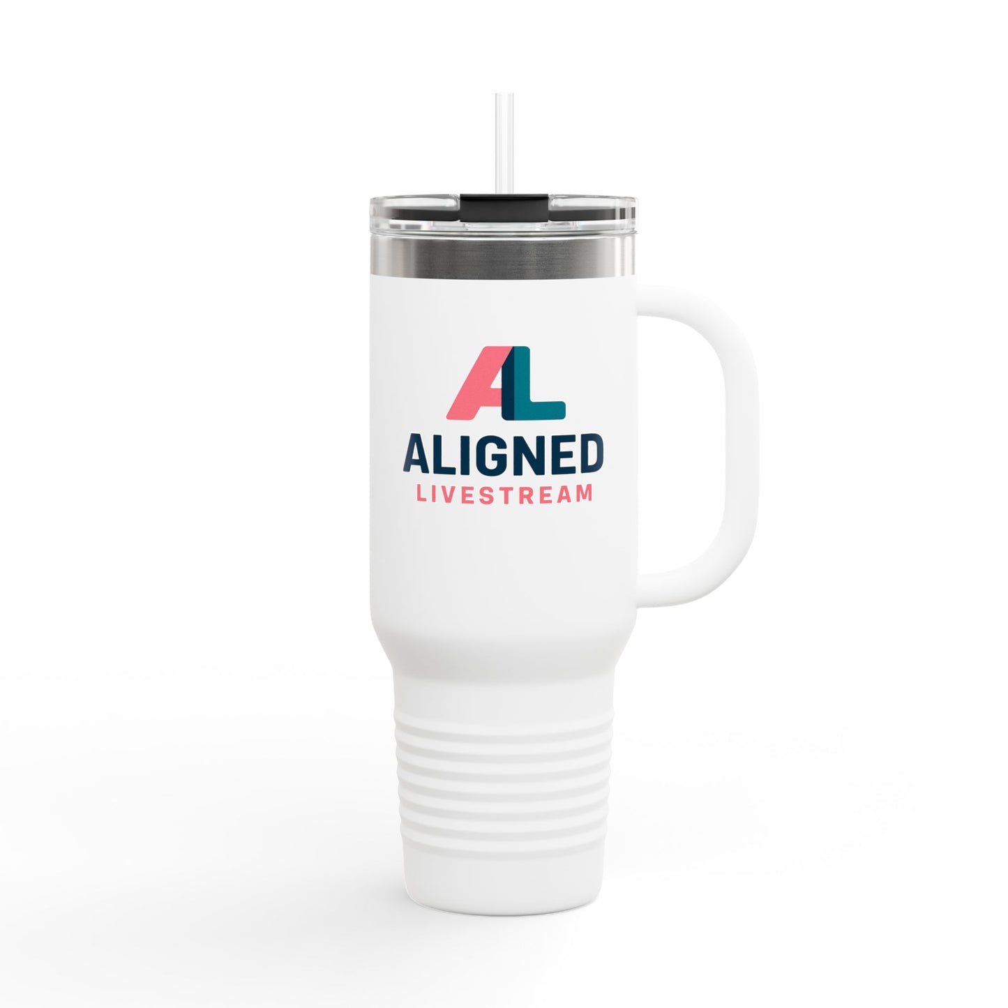 Aligned Livestream Travel Mug,  40oz