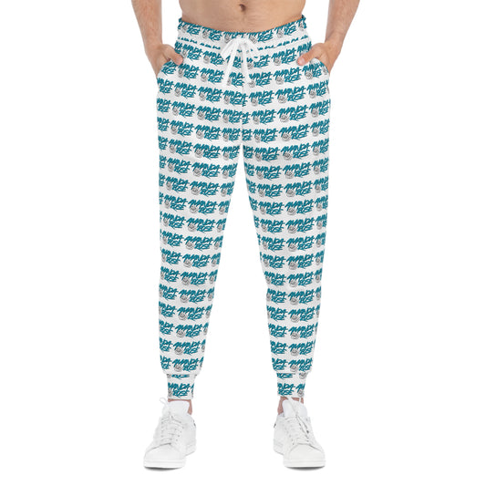 Amanda Rose Blue Athletic Joggers