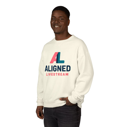 Aligned Livestream Unisex Crewneck Sweatshirt
