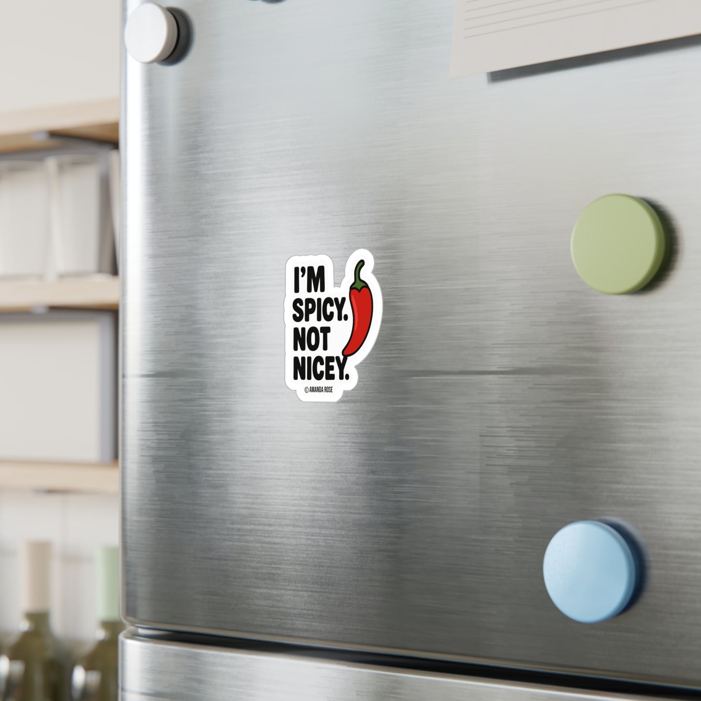Spicy Not Nicey Sticker