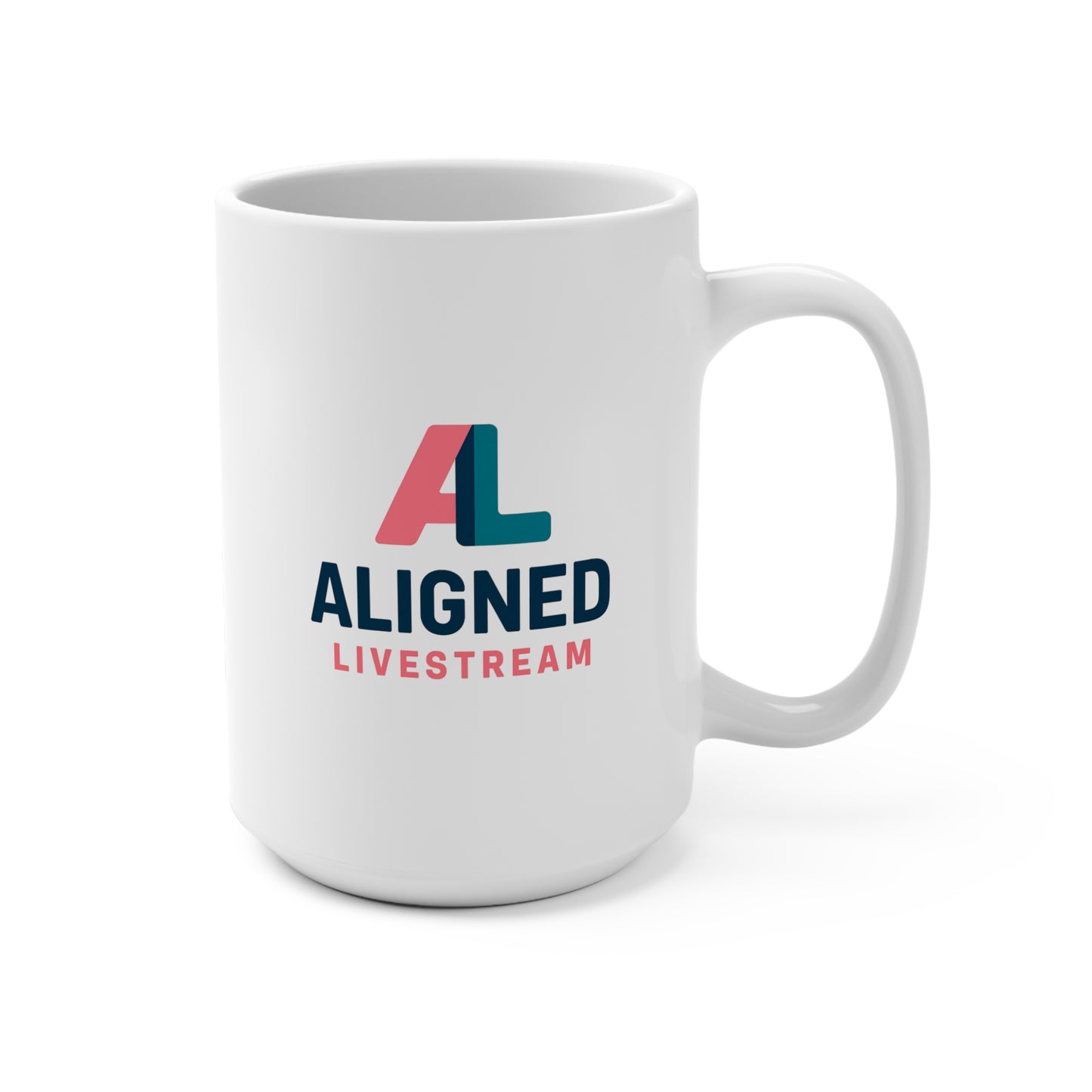 Aligned Livestream Coffee Mug, 15oz