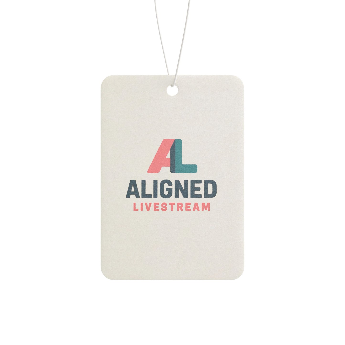 Aligned Livestream Car Air Freshener