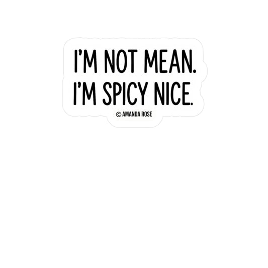 Spicy Nice Sticker