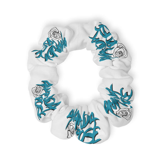 Amanda Rose Blue Hair Scrunchie