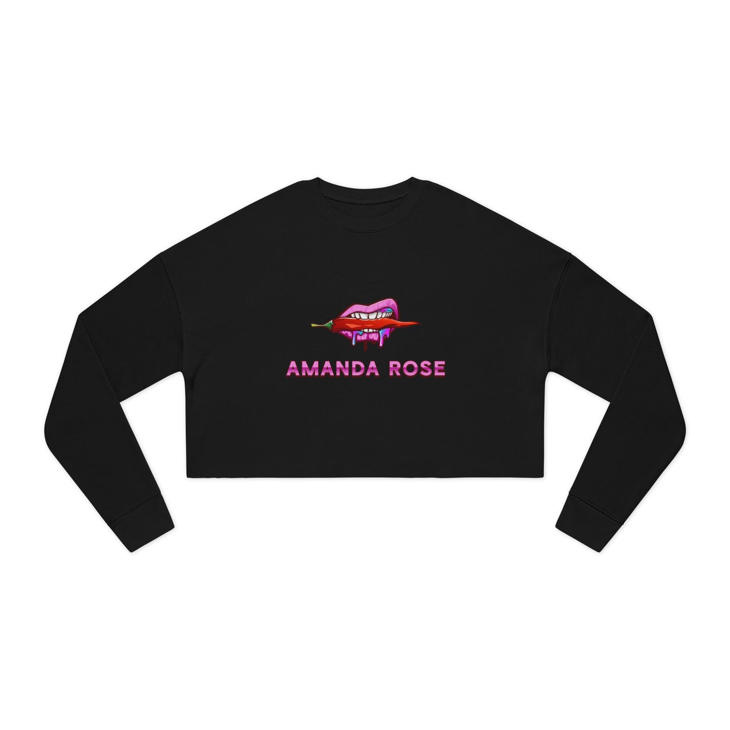 Amanda Rose Women's Cropped Sweatshirt