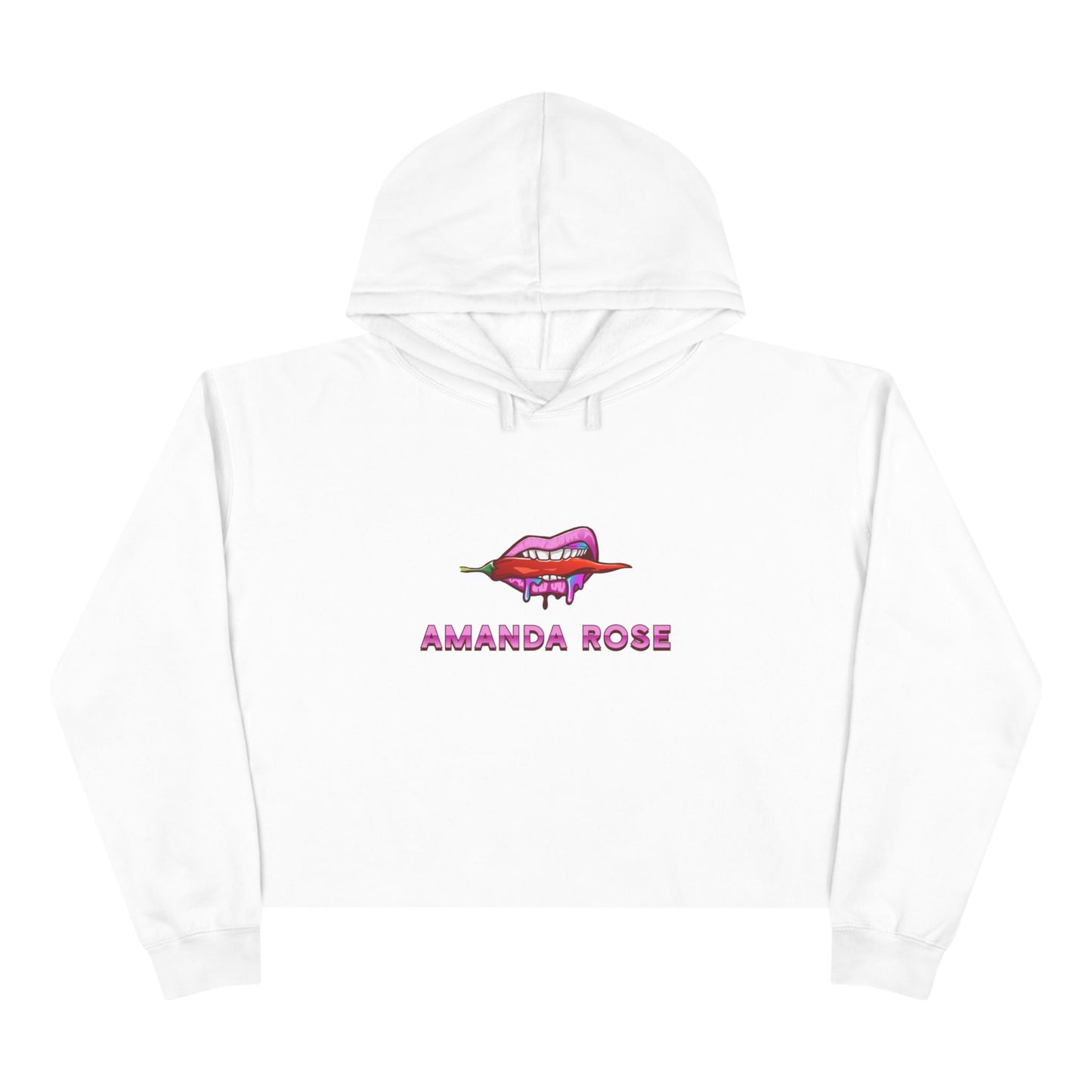 Amanda Rose Women's Crop Hoodie