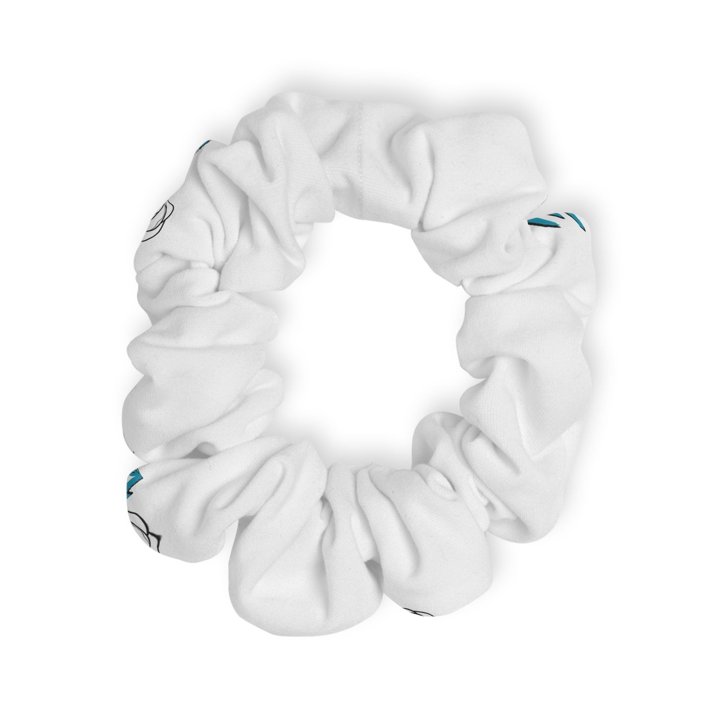 Amanda Rose Blue Hair Scrunchie