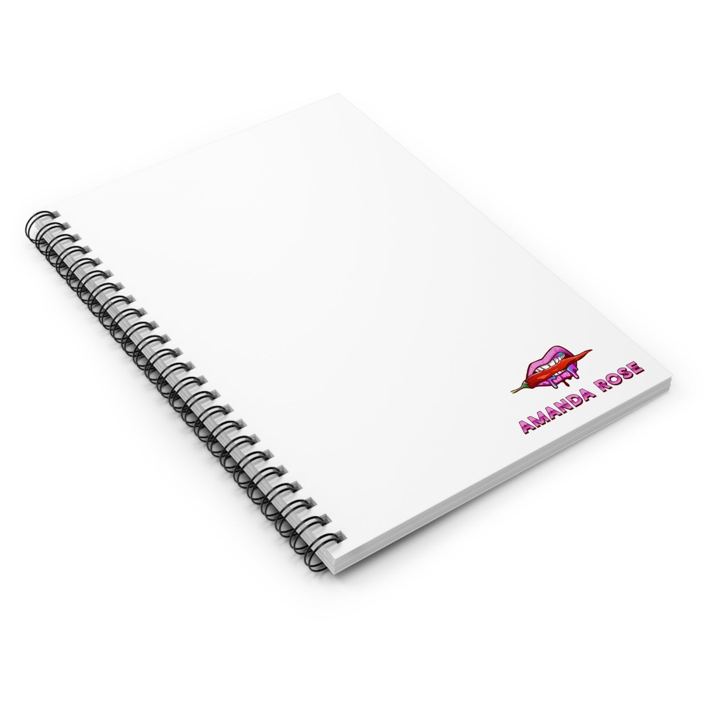 Amanda Rose Spiral Notebook