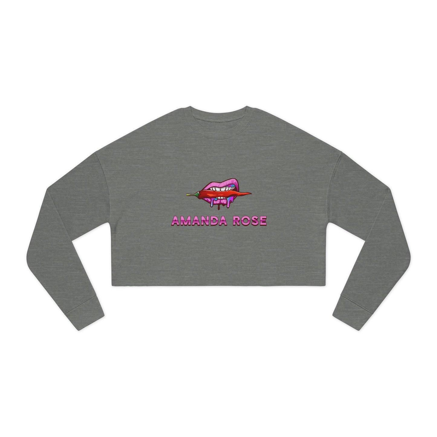 Amanda Rose Women's Cropped Sweatshirt