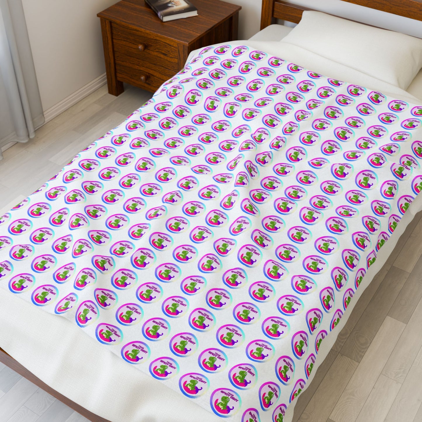 Spicy Diny Plush Blanket