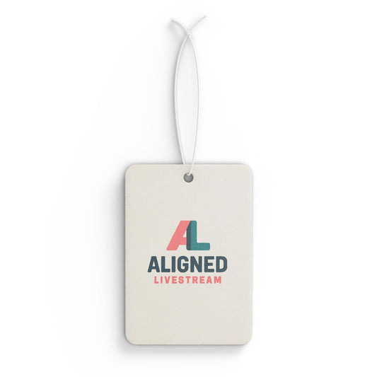Aligned Livestream Car Air Freshener